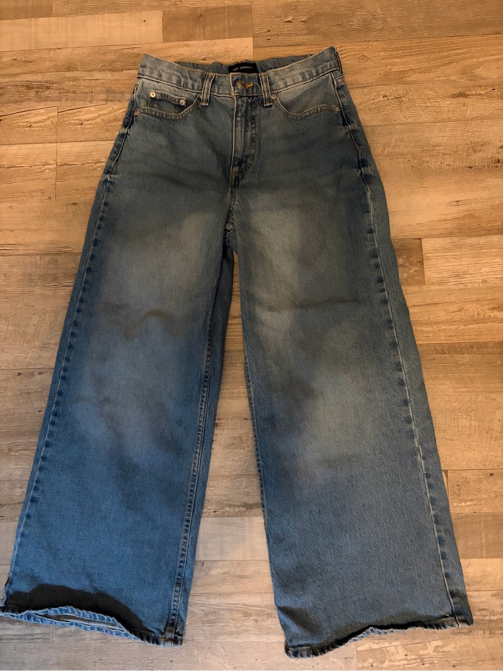 Free Assembly Wide Leg Jeans